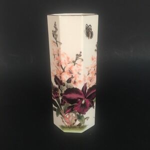 Vintage Toyo French Black Orchid Vase made in Japan Designed By Magie 7.75" tall